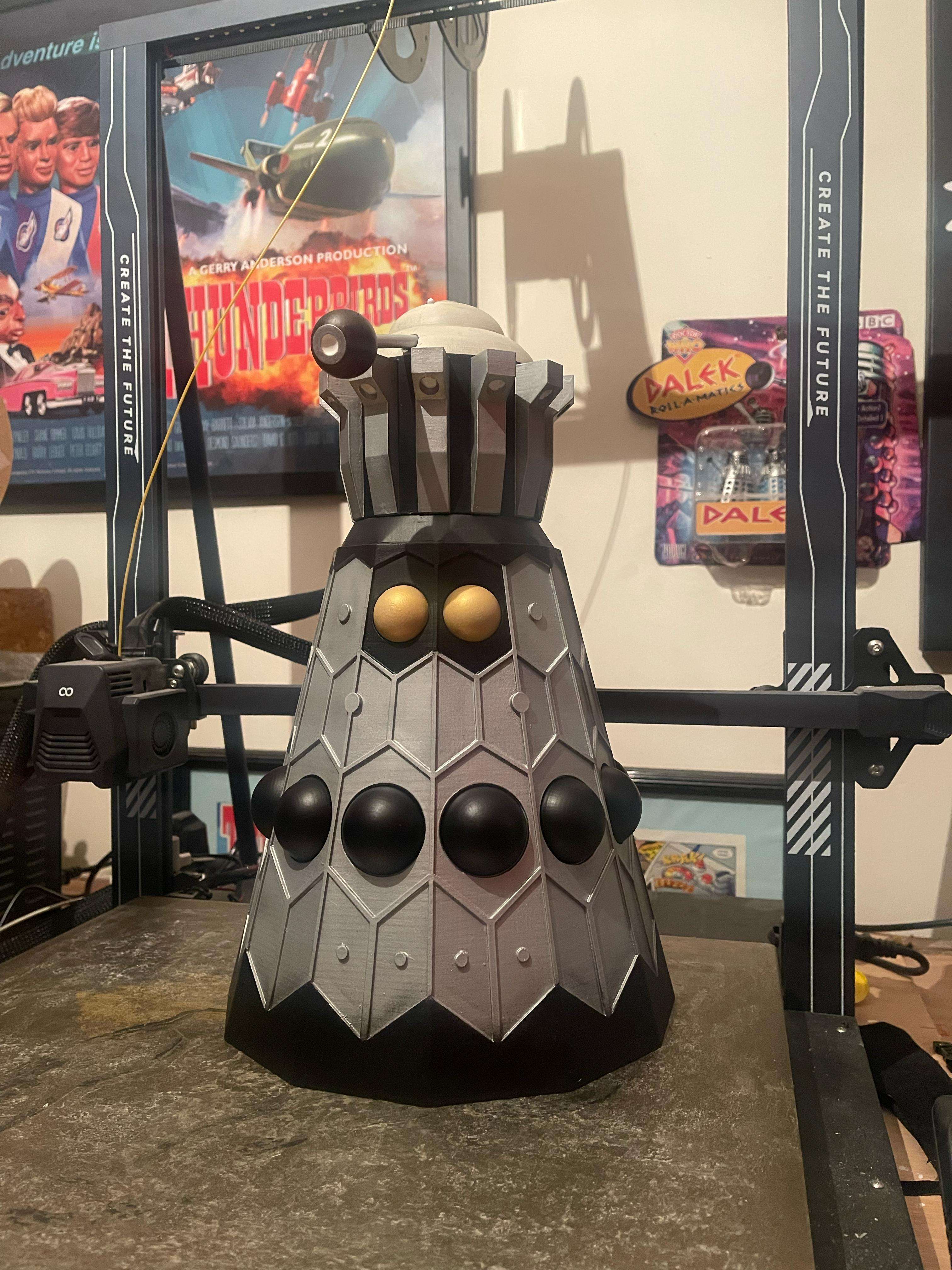 High Quality 3D Printed Model Emperor Dalek 14 Inch Scale Model 3D Prints
