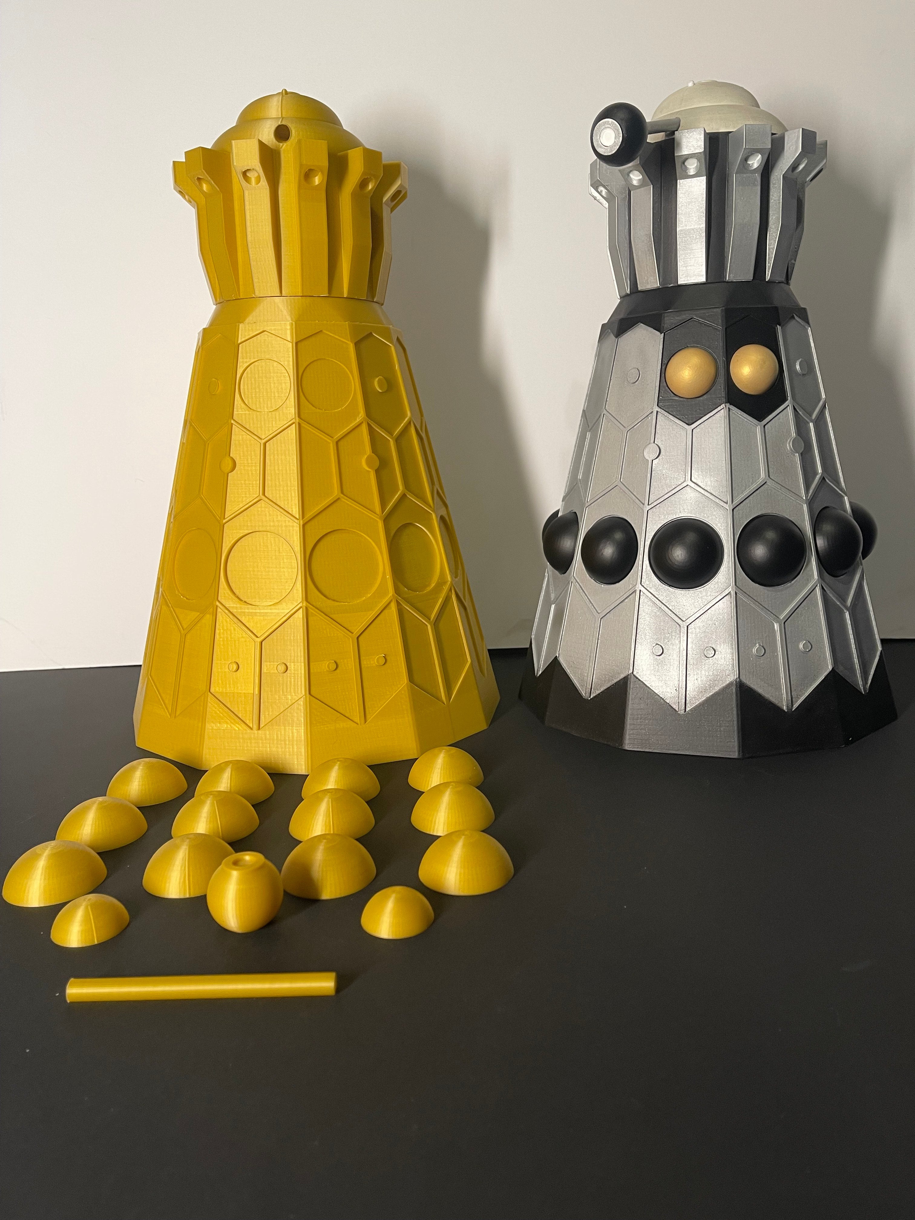 14 Inch Scale Emperor Dalek 3D Printed Model