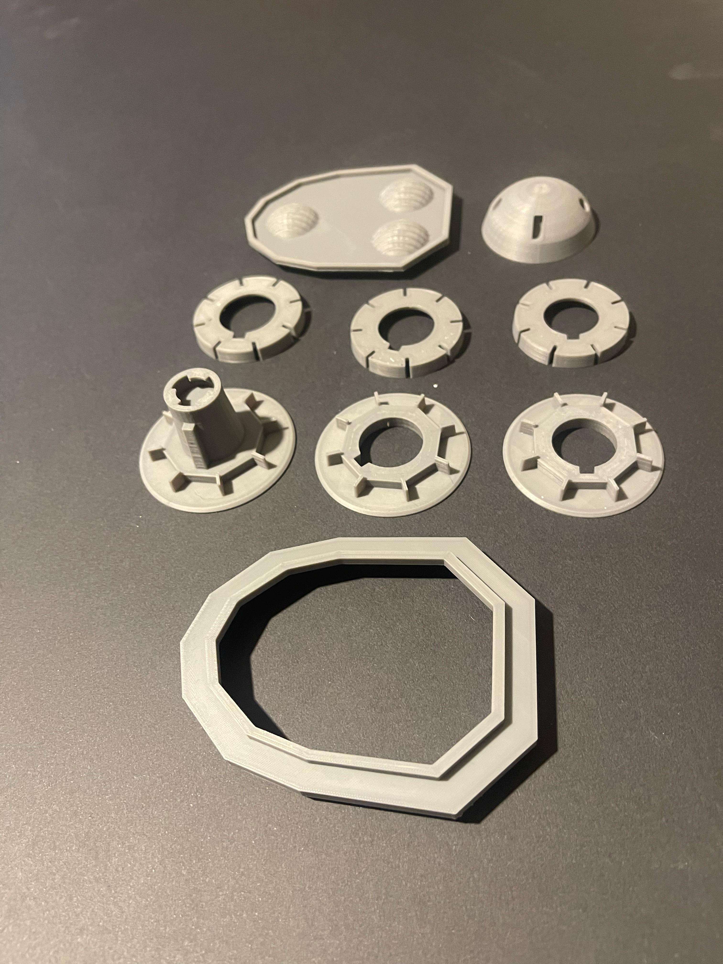 High Quality 3D Printed Model Imperial Dalek 5.5 Inch Scale Model 3D Prints