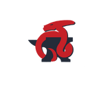 Titan Studios 3D Logo, Black, No Writing, Transparent
