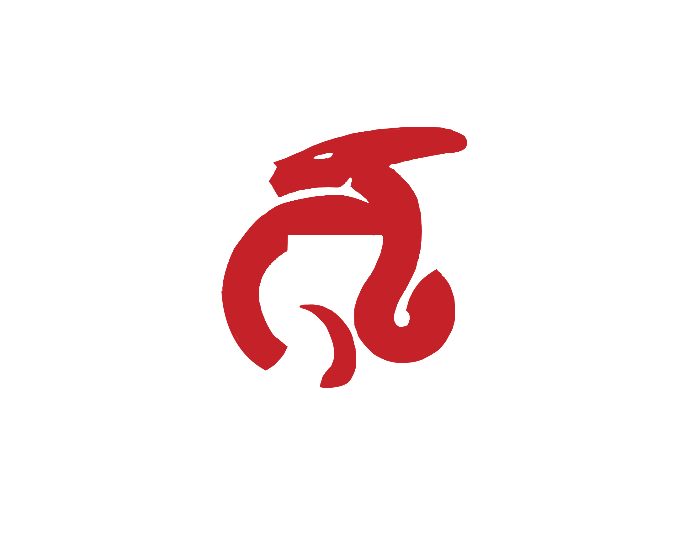 Titan Studios 3D Logo, White, No Writing, Transparent