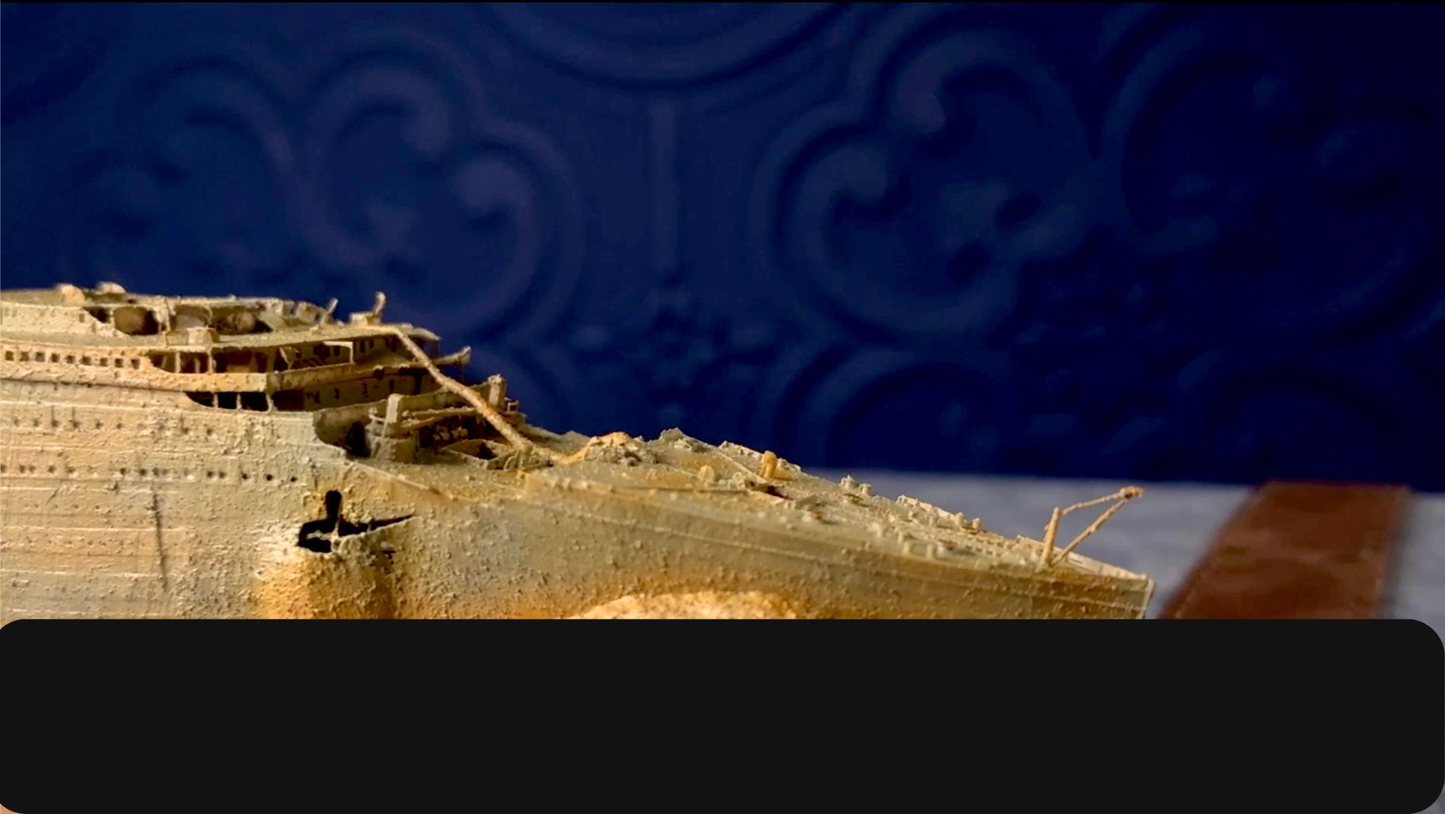 High Quality 3D Printed Model Titanic Wreck 3D Prints